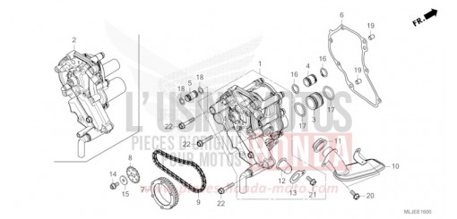 POMPE A HUILE GL1800DAR de 2024